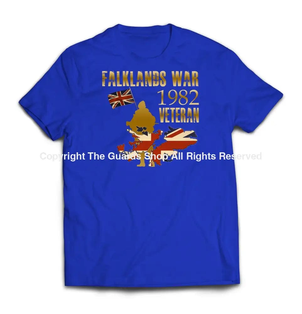 Weekend Bargains Just for You Falklands War Veteran Printed T-Shirt