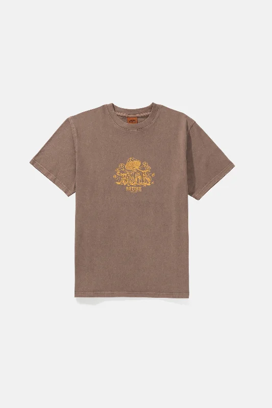 Shop and Save Fanclub Vintage Ss T-Shirt Brown