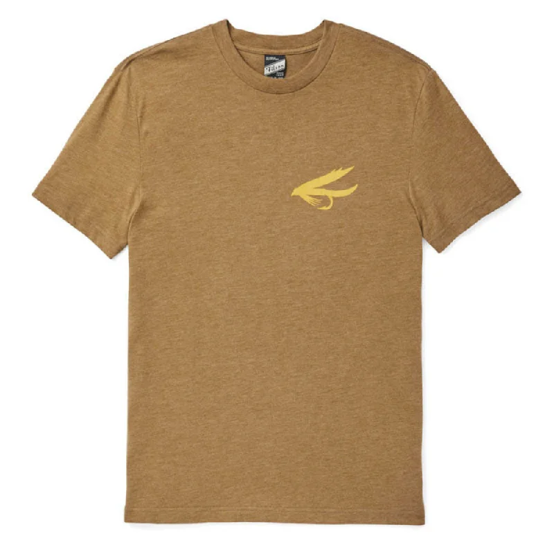 Can't Beat Filson Buckshot Fly Fish T-Shirt Olive / Drab Heather