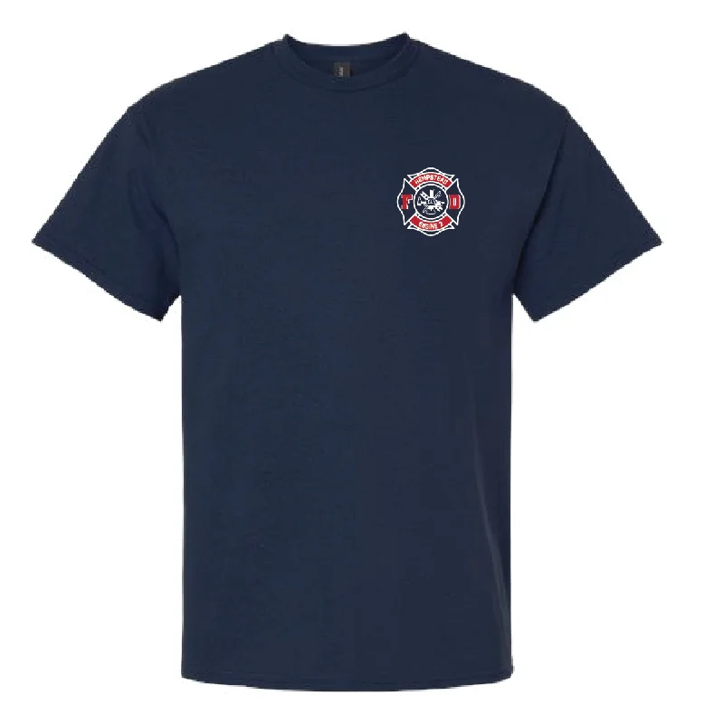 Time-Limited Offer Fire Varsity Maltese, Firefighter T-Shirt