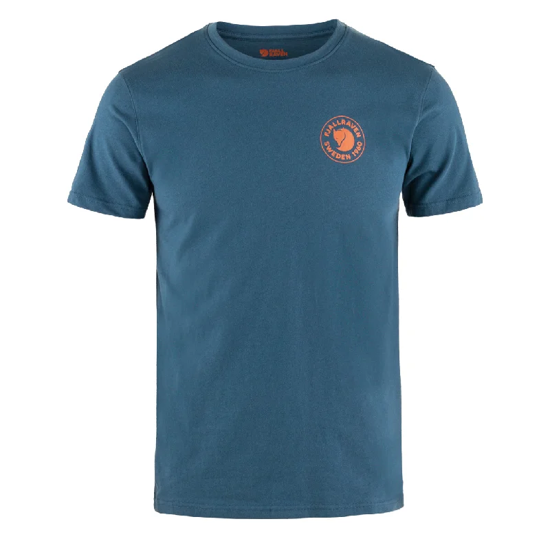Fantastic Offers Fjallraven 1960 Logo T-Shirt Indigo Blue