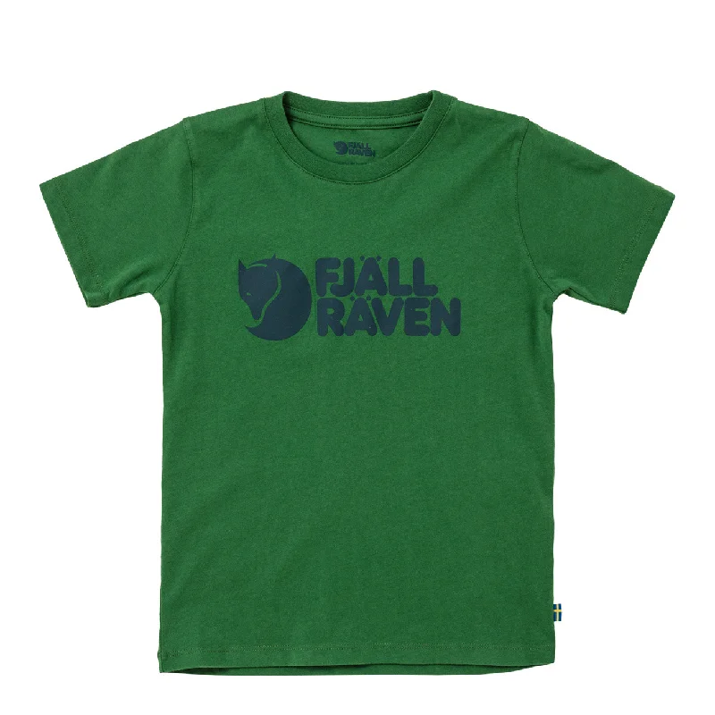 Today Only Fjallraven Kids Logo T-Shirt Palm Green