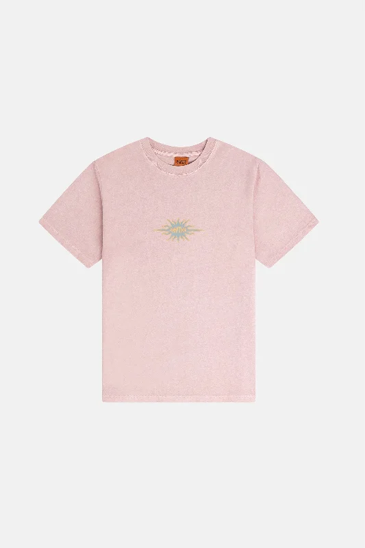 Lowest Price Flame Printed Vintage Ss T Shirt Mauve