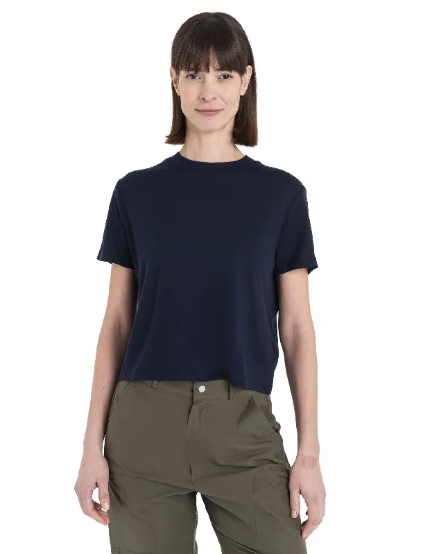 Act Now Merino 150 Tech Lite III Crop T-Shirt (Women's)
