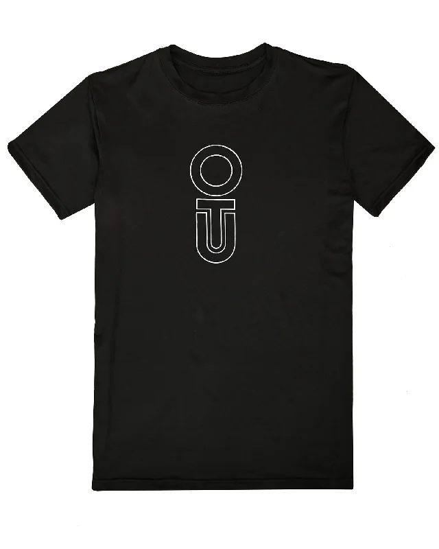 Weekend Bargains to Relish Outters Men Black Dri-Fit Short-Sleeve Crewneck T shirt