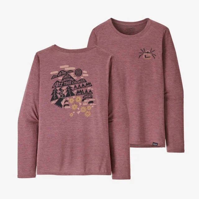 Final Offer Long-Sleeved Capilene® Cool Daily Graphic Shirt - Lands (Women's)