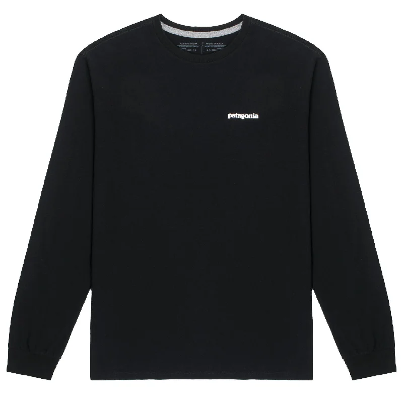 Epic Value Patagonia Long Sleeved Home Water Trout Responsibili-Tee Black