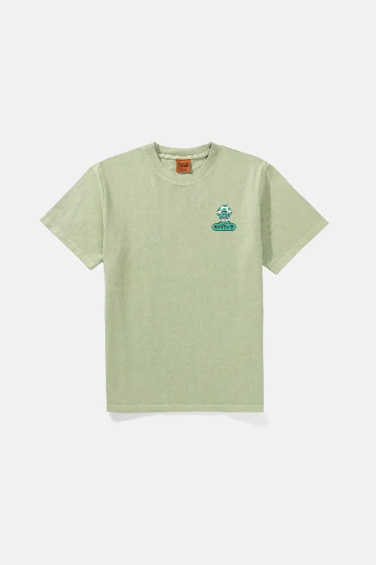 Overstock Plant Magic Vintage Ss T-Shirt Pistachio
