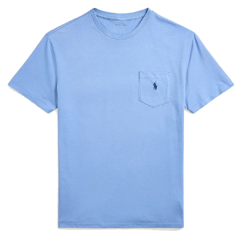 Price Fest Polo Ralph Lauren Classic Fit Jersey SS Pocket T-Shirt Campus Blue