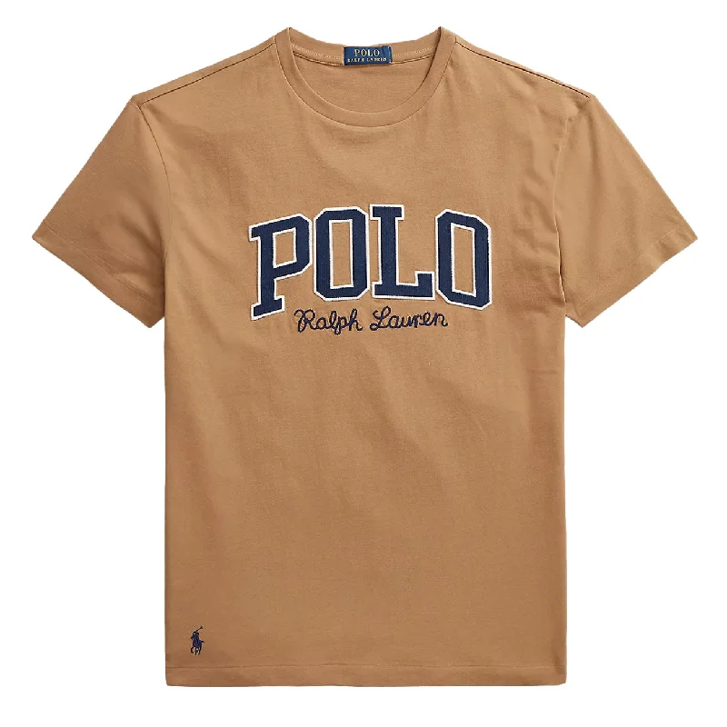 Crazy Savings Polo Ralph Lauren Classic Fit Logo Jersey T-Shirt Montana Khaki