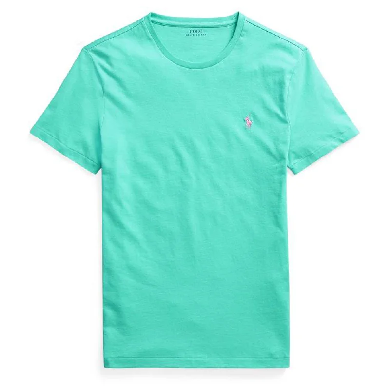 Bargain Alert Polo Ralph Lauren Custom Classic Fit S/S T-Shirt Sunset Green