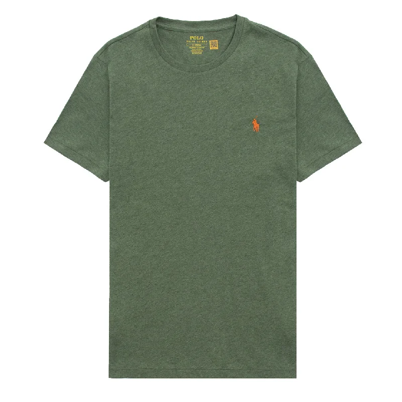 Great Bargain Polo Ralph Lauren Custom Slim Crewneck T-Shirt Cargo Green