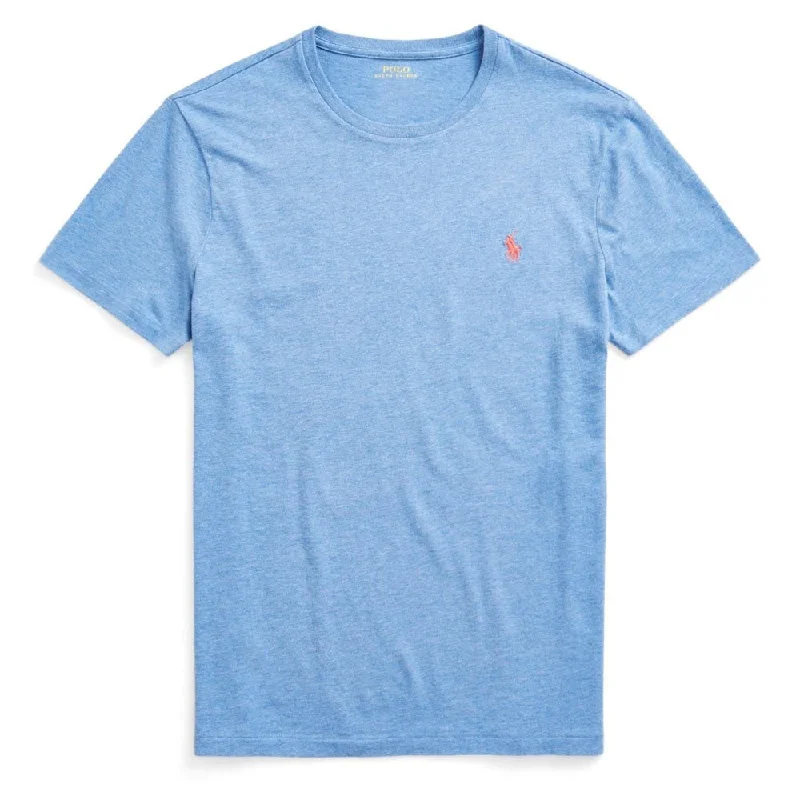Deal of the Week Polo Ralph Lauren Custom Slim Fit Jersey Crewneck T-Shirt Soft Royal Heather
