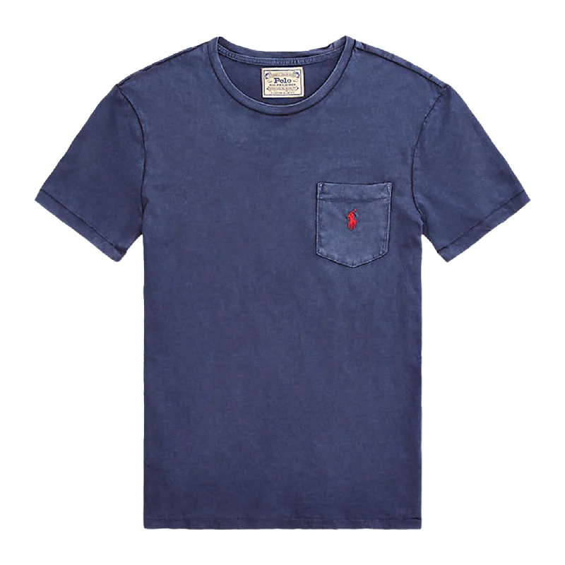 Unbeatable Prices Polo Ralph Lauren Pocket Washed T-Shirt Navy