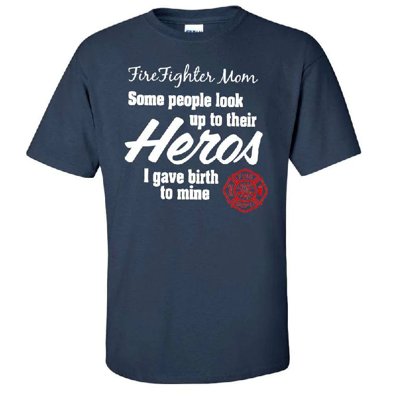 Hurry In "Firefighter Mom" Design, Firefighter T-Shirt