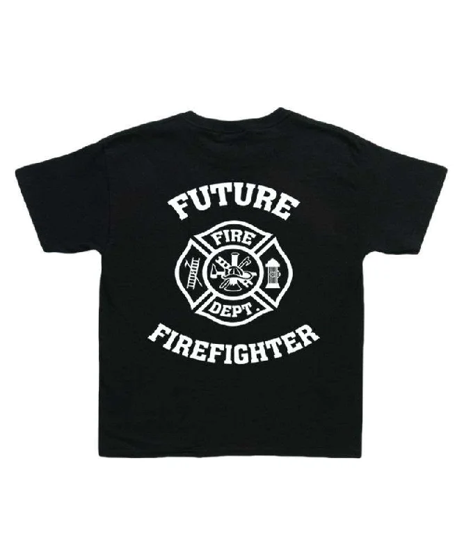 Huge Discounts "Future Firefighter" Design, Firefighter Kids' T-Shirt