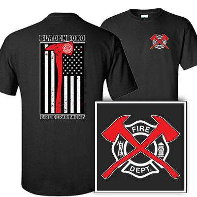 Weekend Bargains to Indulge In Red Striped Axe Flag Design, Thin Red Line Firefighter Shirt
