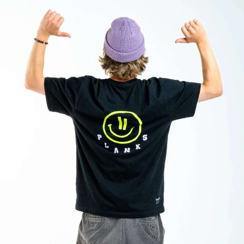 Steals and Deals Men's Rave Face Organic T-Shirt