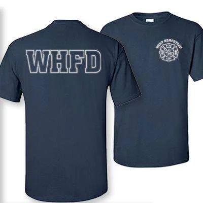 Weekend Deals That Please Reflective Maltese Cross Design, Firefighter T-Shirt