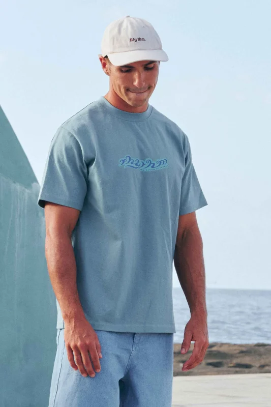 Weekend Bargains to Celebrate Rolling Sets Vintage Ss T-Shirt Light Blue