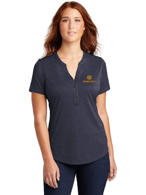 Weekend Savings Galore Sport-Tek Ladies Endeavor Henley