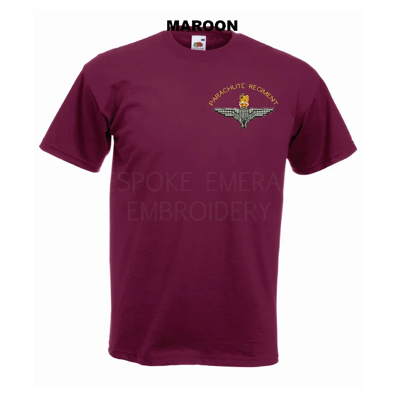 Lowest Price GD02 - Parachute Regiment Premium Quality Embroidered T-Shirt