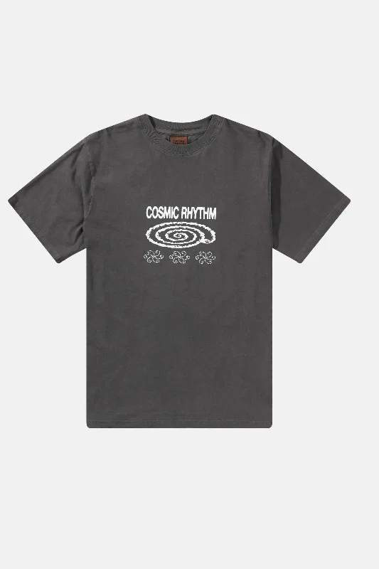 Act Fast Swirl Vintage Ss T-Shirt Vintage Black