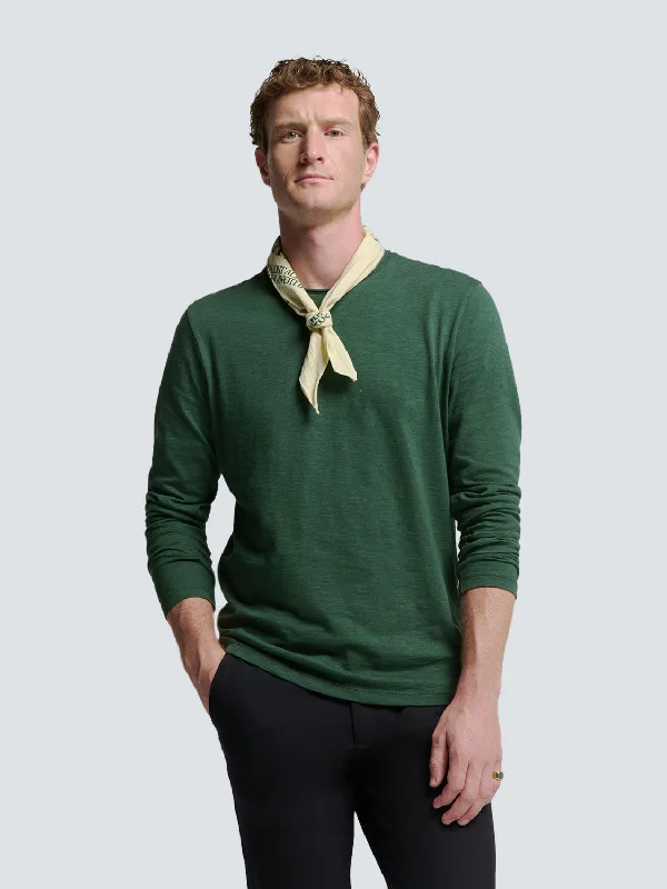 Don’t Miss Out Long Sleeve T-shirt: Stylish Comfort for Everyday Use | Dark Green