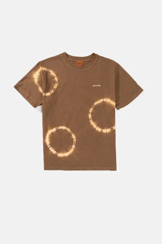 Reduced Prices Tie Dye Ss T-Shirt Chocolate