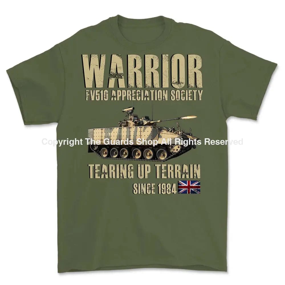 Weekend Savings Delight WARRIOR FV510 Tearing It Up Since 1984 Printed T-Shirt