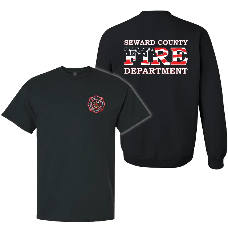 Limited Edition Wavy Flag Round Maltese Crewneck Package Design