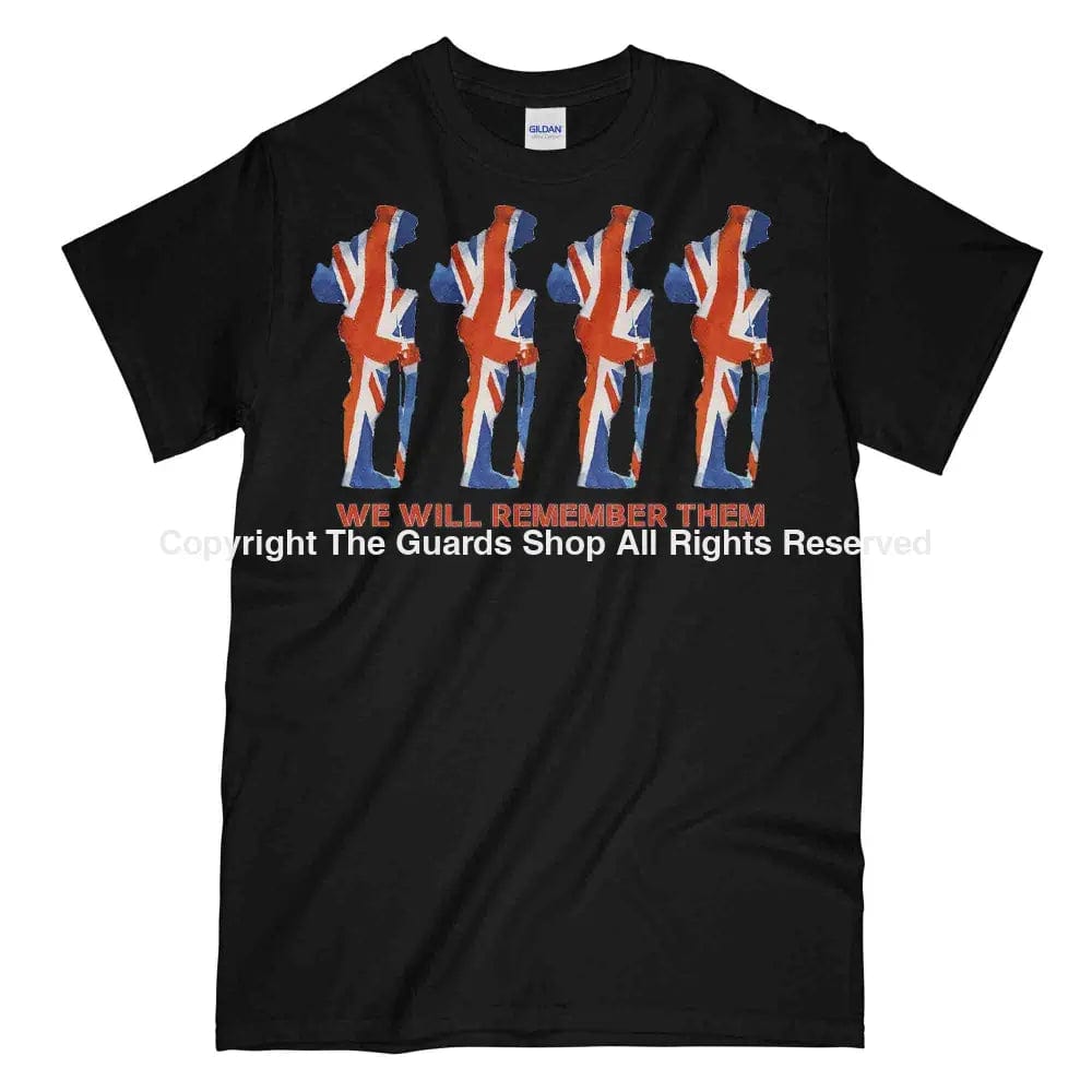 Weekend Offers That Delight WW1 Union Flag Tommy Printed T-Shirt